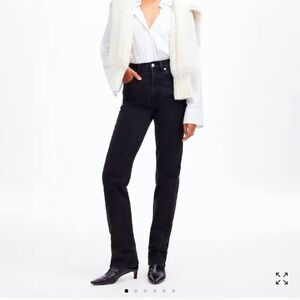 Madewell 90s Straight Black (Belmere) Denim Pants